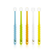 STB Higuchi 360do BRUSH Dandelionjong The Twelve 360度寵物牙刷, 5個, 隨機出貨