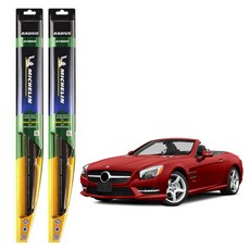 MICHELIN 米其林 Radius Hydroedge混合式雨刷組, Benz SLK200 R172