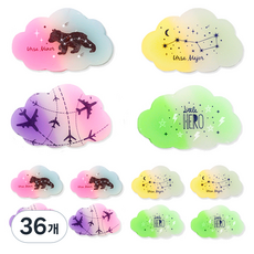 미소로 800 리틀 히어로 지우개 2393, 혼합색상, 36개