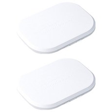 Byco口罩盒 白色, 1入, 2個