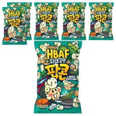 HBAF 青海苔口味爆米花, 80g, 6個