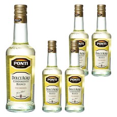 폰티 화이트 발사믹 식초, 5개, 500ml