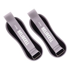 헬리오셀 중량 밴드 손목 발목 아령 모래주머니 2p, 블랙, 2kg