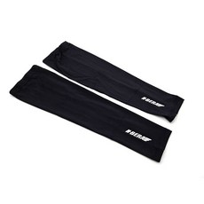 N-BERA 涼感無縫手臂袖套, 1套, 黑色