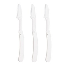 GUBB 摺疊修眉刀, 白色, 3個