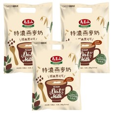 馬玉山 特濃燕麥奶經典黑可可 10包, 28g, 3袋