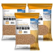 DGFARM 炒芝麻, 500g, 3包