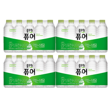 풀무원 퓨어 무라벨 생수, 330ml, 80개
