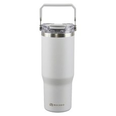 MOCODO 伴佳家 陶瓷雙飲提提杯, 海霧灰, 1個, 900ml