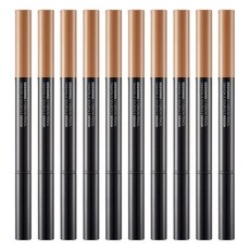 디자이닝 아이브로우 오토펜슬 0.3g, 01淺棕色, 10個