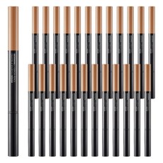 디자이닝 아이브로우 오토펜슬 0.3g, 01淺棕色, 25個