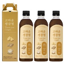 유기농마루 고마운 생강청, 600g, 1개입, 3개