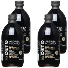 ANDREA MILANO 巴薩米克醋, 4個, 500ml