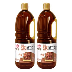 CJ BEKSUL 白雪 韓式豬肉烤肉醬, 2.2kg, 2個