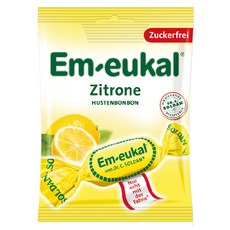 Em-eukal 德國索丹潤喉檸檬糖, 1個, 75g
