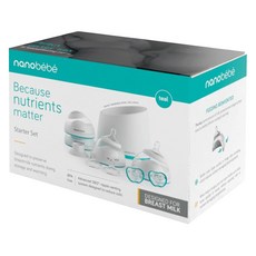 nanobebe 母乳奶瓶禮盒, 專為守護母乳營養所設計, 1盒
