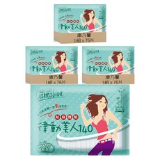 康乃馨 律動美人護墊 無香 2包入, 14cm, 76片, 3組