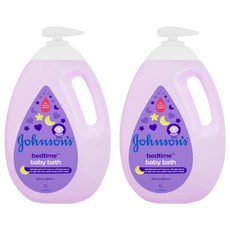 존슨즈베이비 베드타임 바스 바디클렌저 아로마향, 1L, 2개