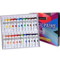 Xin Bowen 壓克力顏料, 12ml, 24色