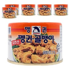 펭귄 자연산 골뱅이, 6개, 140g