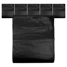 World Clean 資源回收垃圾袋 接縫塑膠袋 黑色, 300入, 80L