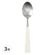 inbloom 起司餐具湯匙, 3個, 白色卡門貝爾, 單品