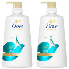 도브 데일리 샤인 샴푸, 680ml, 2개