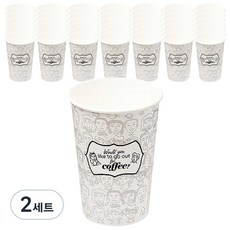 TheBeanSome People 紙杯 380ml, 100入, 2套