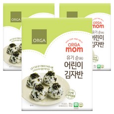 ORGA mom 孩童海苔酥, 50g, 原味, 3個