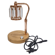 Rofancy 洛帆晞 經典木座系列 融蠟燈 - 照明融蠟兩用燈, 可調光, 典雅方