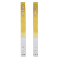 Lan CHYn 連勤牌文具 pp果凍色系四孔3/4/圓型夾 小背寬 lc-8001-4r y, 黃色, 2個