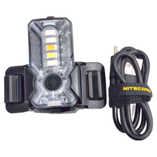 NITECORE 奈特科爾 多功能信號燈 NU07LE 識別分組 5種光 ARC導軌頭盔 MOLLE 50小時 25克 防水 登山, 1個