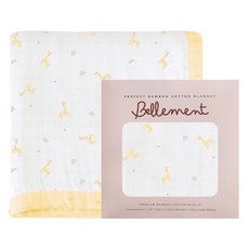 bellement 幼兒用8層竹棉四季毯 午睡被, 小班尼