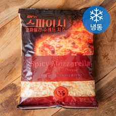 디에프케이 스파이시 모짜렐라 슈레드 치즈 (냉동), 1kg, 1개