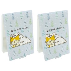 收納王妃 黃阿瑪折疊鏡 南極系列 11.5 x 9.2 x 0.5cm 2個, 慵懶與海豹