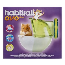 habitrail 愛鼠誕生系列 盥洗室, 綠色 + 白色, 1個