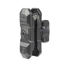 五匹 MWUPP OsoPro 夾板 中中柱 原廠配件 8.5cm 機車手機支架, 1個, CNT085, Black