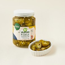 키친콤마 저당 할라피뇨 피클, 460g, 1개