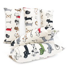 舒適的寵物貓鬆脆雲貓薄荷墊玩具方形 S, 5個, 混合顏色