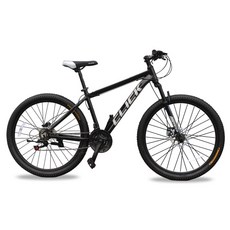 클릭 제스트26D MTB 알루미늄 디스크 브레이크 14.4kg 방문설치, 유광블랙, 1개, 170cm