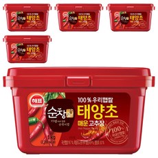 Haepyo 太陽草辣椒醬, 1kg, 5個