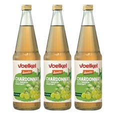 voelkel 維可 夏多內白葡萄原汁, 700ml, 3個