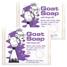 澳洲 Goat 山羊乳肥皂 摩洛哥堅果油, 100g, 2個