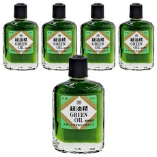 新萬仁 GREEN OIL 綠油精 10g, 5瓶