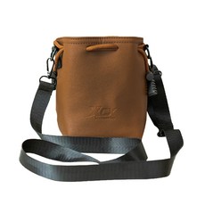 데이소이 숄더 스트랩 카메라 가방 L, 오렌지, 1개