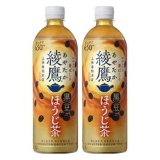 綾鷹 黑豆焙茶, 650ml, 2個