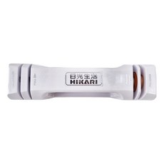 HIKARI 日光生活 廚房用快速磨刀器 適用不同刀刃, 白色, 1個