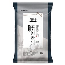 더담은 고시히카리 쌀 백미 특등급, 4kg, 1개