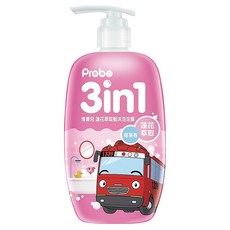 Probo 博寶兒 蓮花萃取髮沐泡泡露 莓果香, 500ml, 1瓶