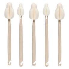 MPL Mix Double Bubble 奶瓶刷 3入 + 奶嘴刷 2入 組, 米色, 1套